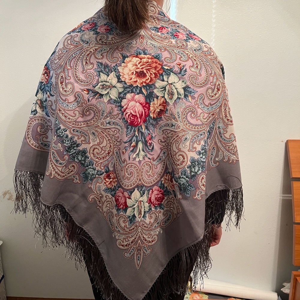 Thin Wool Scarf